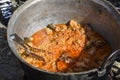 Romanian typical food named sarmale. Cabbage rolls with meat, rice and vegetables Royalty Free Stock Photo