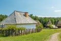 Romanian Village In The Carpathian Mountains