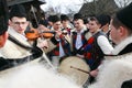 Romanian winter festival in Maramures