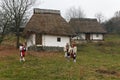 Romanian winter festival in Maramures