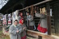 Romanian winter festival in Maramures