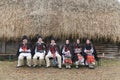 Romanian winter festival in Maramures