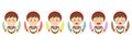 Romanians Avatar with Various Expression