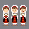 Romanians Character with Various Expression