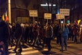 Romanians protest against corruption decree