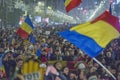 Romanians protest against government