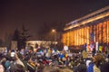 Romanians protest against government