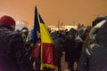 Romanians protest against government