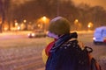 Romanians protest against government Royalty Free Stock Photo