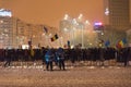 Romanians protest against government