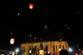 Romanians salute King Michael with hot air balloons on his name day