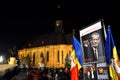 Romanians salute King Michael with hot air balloons on his name day