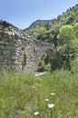 Romanic bridge at la Margineda, Andorra Royalty Free Stock Photo