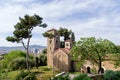 Romanic monastery of Sant Miquel in Barcelona Royalty Free Stock Photo