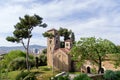 Romanic monastery of Sant Miquel in Barcelona