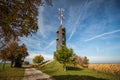 Romanka Lookout Tower is located near village Hruby Jesenik in the district Nymburk in the Central Region. Czech