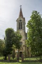 Romano-Catholic Church from Morahovita, Romania Royalty Free Stock Photo