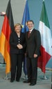 Romano Prodi, Angela Merkel