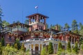 Romanov summer palace Borjomi Samtskhe Javakheti Georgia Europe landmark Royalty Free Stock Photo