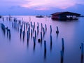 The romantic atmosphere of the homestays in the middle of the lake