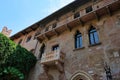 The romantic balcony of romeo and juliet