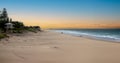 Romantic beach walk, Australia Royalty Free Stock Photo