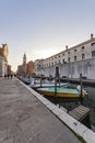 Romantic and beautiful cityscape of Chioggia near Venice