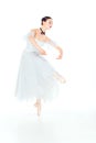 Romantic Beauty. Retro Style ballerinas Royalty Free Stock Photo