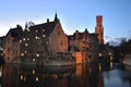 Romantic Bruges in Belgium Royalty Free Stock Photo