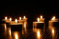 Romantic candle light Royalty Free Stock Photo