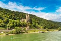 Romantic castles in Rhine valley