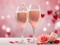 romantic and celebratory Valentine\'s day