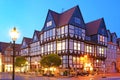 Romantic classic half-timbered old houses in WolfenbÃÂ¼ttel, typ