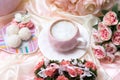 Romantic Coffee Set Royalty Free Stock Photo