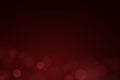 Romantic dark red background. Red shine. Glare bokeh bottom. Celebratory background. Abstract light background. Vector