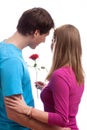 On romantic date Royalty Free Stock Photo