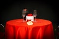 Romantic date night concept. Love, and valentines background concept. Royalty Free Stock Photo