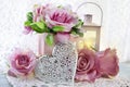 Romantic decoration for wedding or valentines