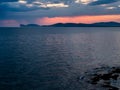 Romantic dimming on the Alghero coast, Sardinia