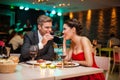 Romantic dinner Royalty Free Stock Photo