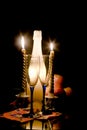 Romantic evening at candles 2