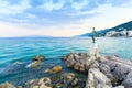 Romantic evening in Opatija, Istria, Kvarner, Croatia