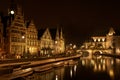 Romantic Ghent Royalty Free Stock Photo