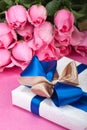 Romantic gift box Royalty Free Stock Photo