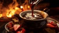 Romantic Goth Chocolate Fondue: A Decadent Delight For The Senses