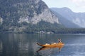 Romantic Hallstatt lake