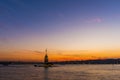 Romantic Istanbul Sunset Landscape