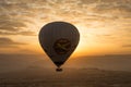 Romantic journey hot air balloon