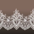 Romantic Lace Seamless Pattern