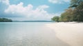 Romantic Lagoon: A Minimal Retouching Journey Through Thailand\'s White Sandy Beach